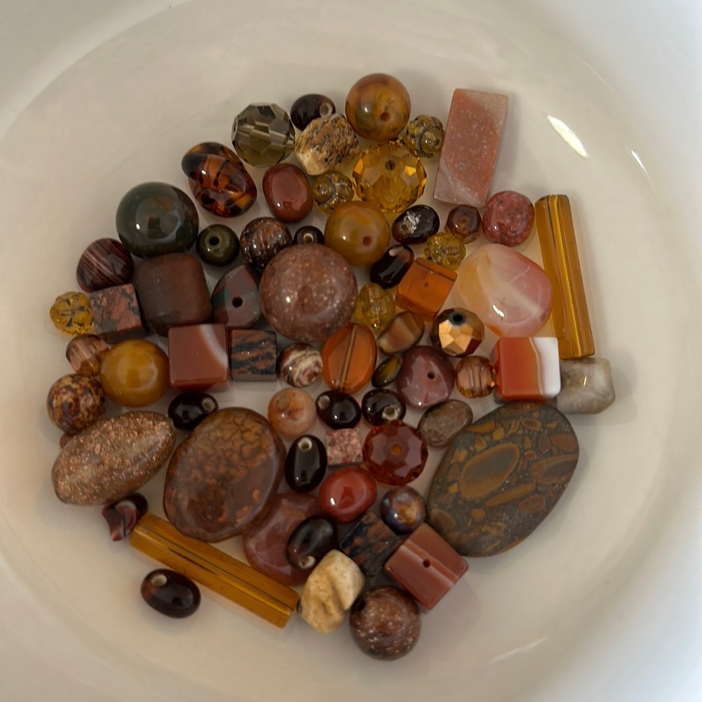 High End Brown/Umber Bead Soup